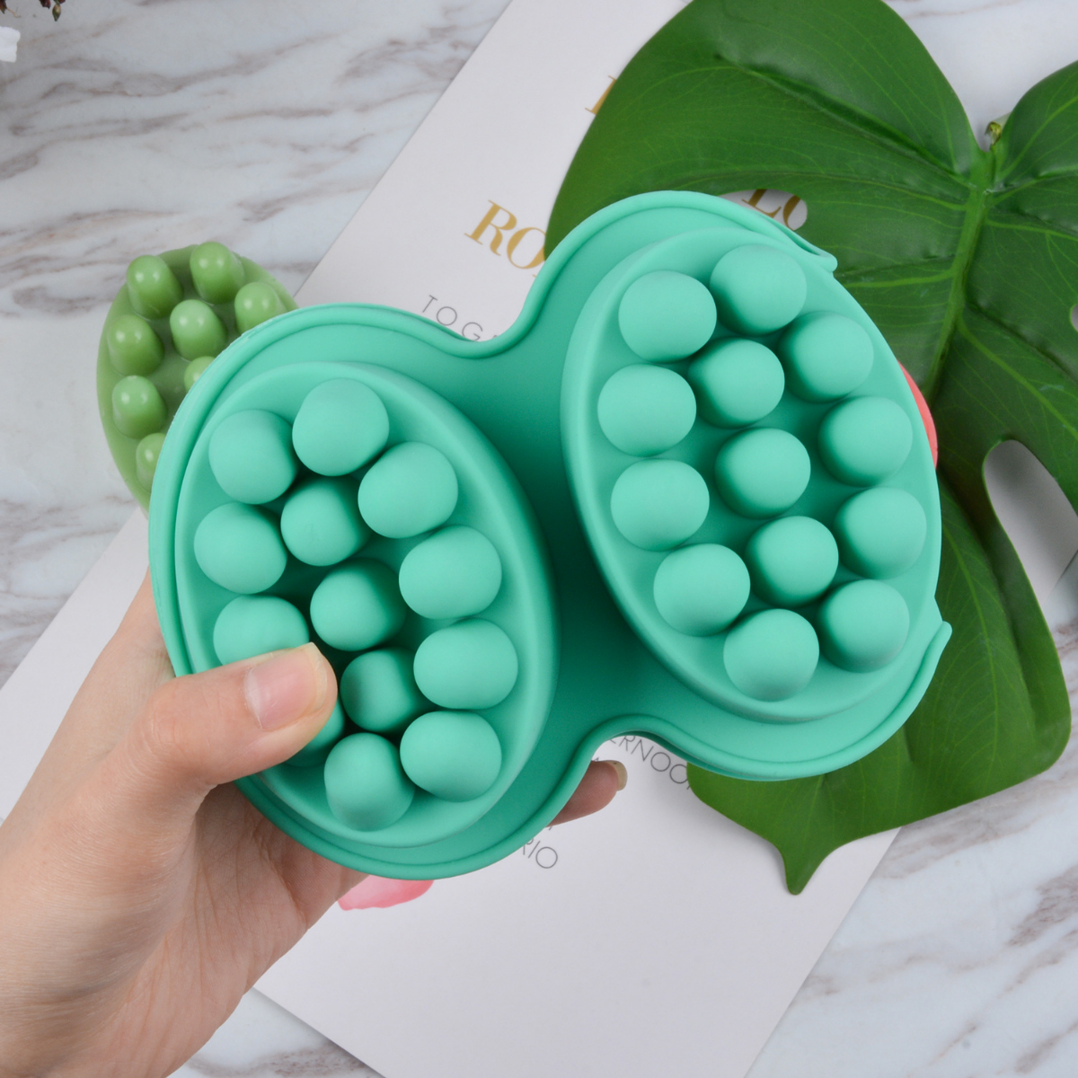 4 Hole Oval Massage Soap Silic - Soap Making Instructions ulasan dan harga