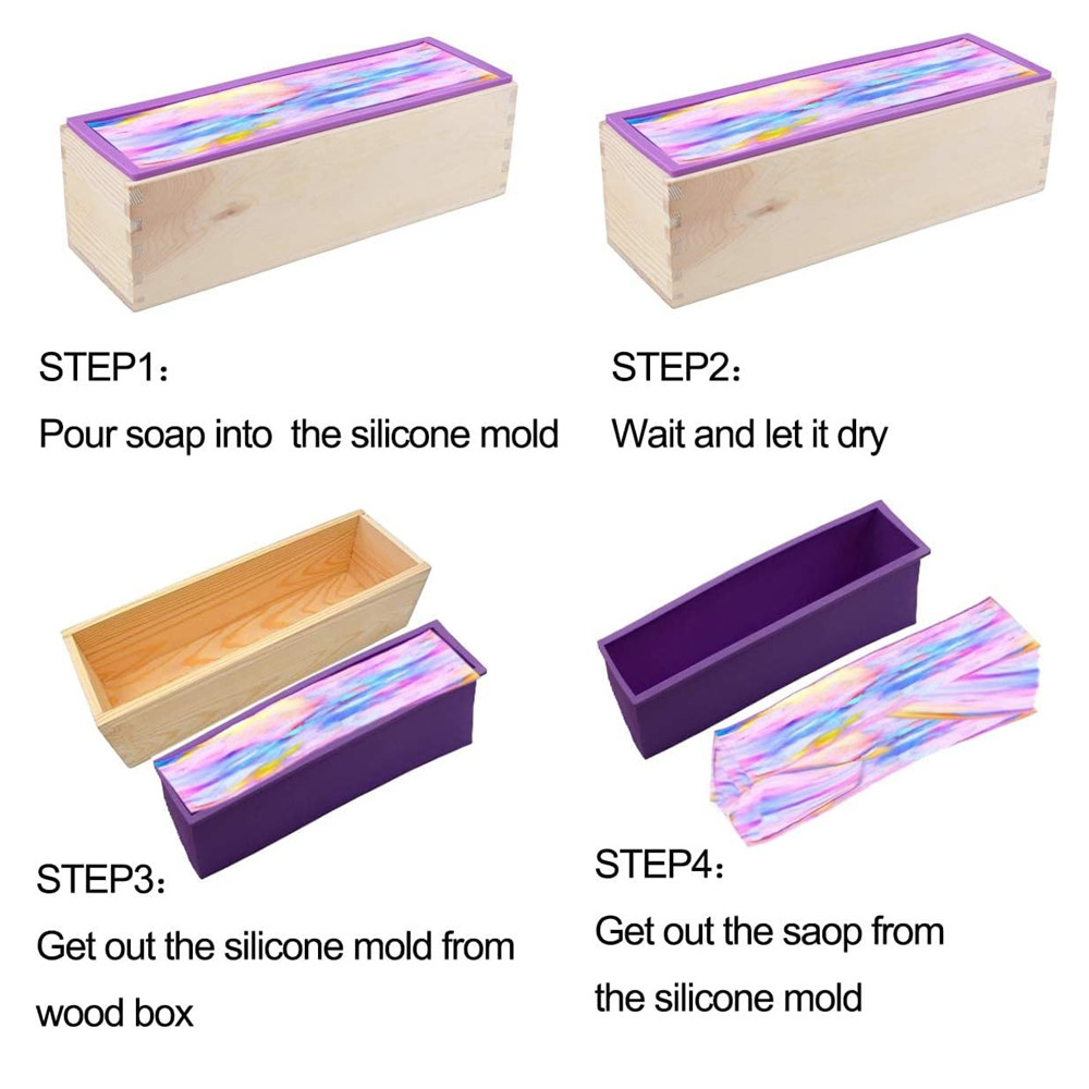 1.2L Silicone Soap Molds Kit 4 - Soap Making Game ulasan dan harga