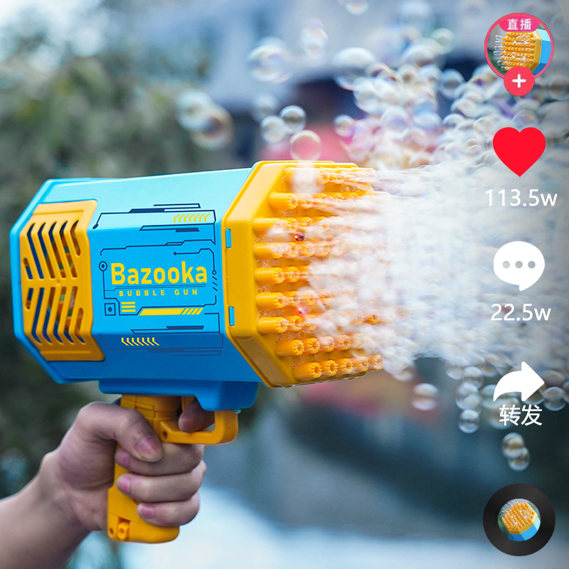 Hot 40/69 Holes Bubble Gun Bub - Soap Making Kit For Adults ulasan dan harga
