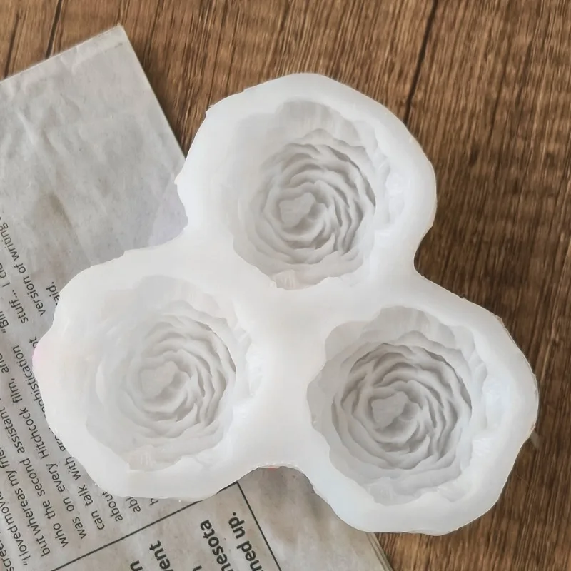 Peony Flower Candle Silicone M - Soap Making Supplies ulasan dan harga